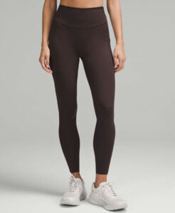 Lululemon Fast and Free High-Rise leggings 28” 5 Pocket in Espresso